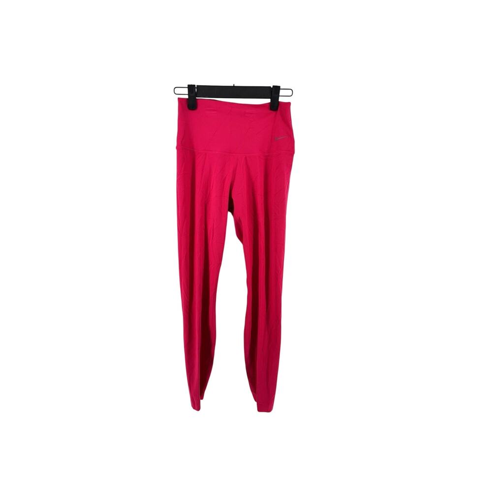 Nike Women's Zenvy Gentle-Support High-Waisted 7/8 Leggings Rush Pink Size Small